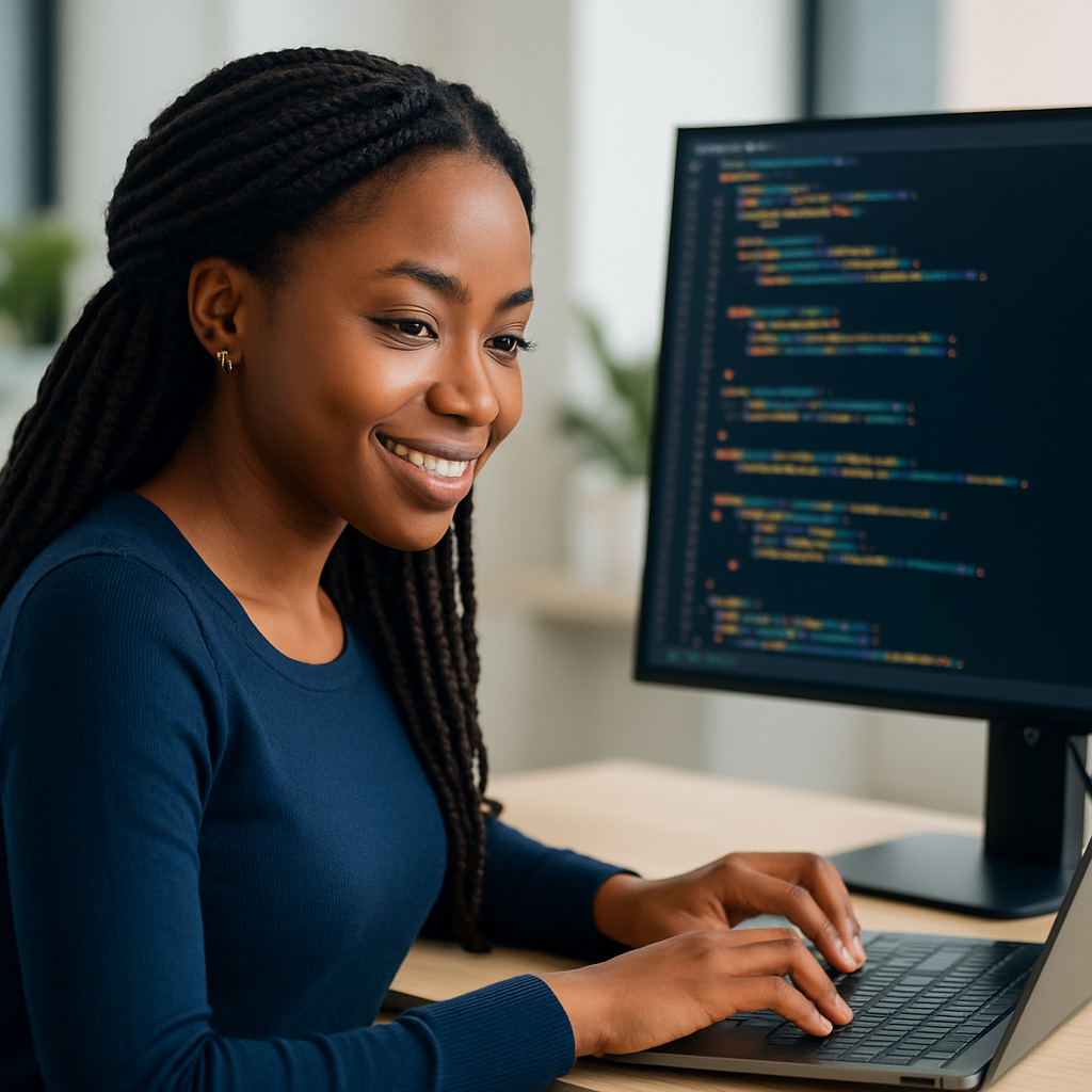 Developers collaborating on software